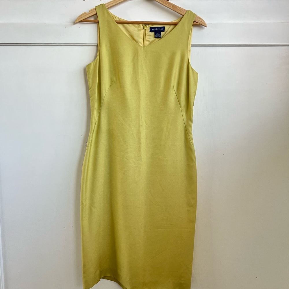 Ann Taylor vintage silk dress